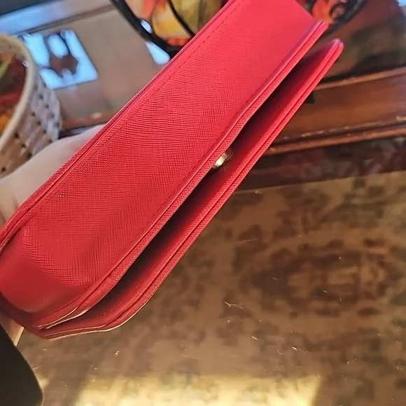 Bebe Vibrant Red Crossbody Bag - Picture 5 of 7